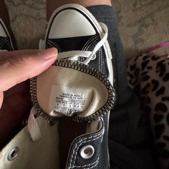 Converse Black High-Top Sneakers - Picture 5 of 5